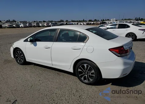 2014 Honda Civic Ex из США, поврежденный, VIN 19XFB2F88EE268533